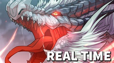 1 Hour Drawing White Fatalis Monster Hunter Paint Tool Sai 2 Real