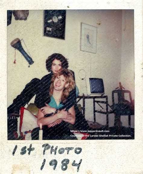 DEF LEPPARD First Photo Of Steve Clark And Lorelei Shellist Def