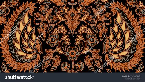 Sidomukti Batik Indonesia Seamless Pattern Images Stock Photos