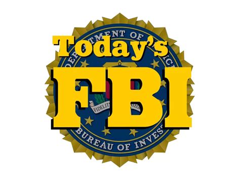 Today`s FBI TV Series Logo PNG vector in SVG, PDF, AI, CDR format