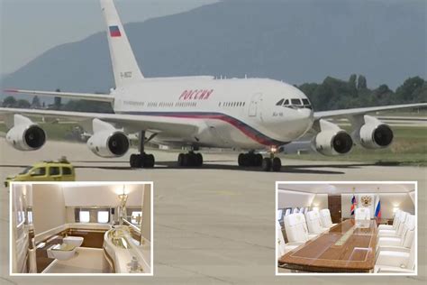 Inside Putin’s £390m ‘Flying Kremlin’ jet with gold-plated toilet and presidential bar putting ...