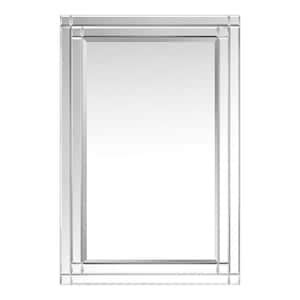 Stylewell Medium Rectangle Beveled Glass Classic Mirror