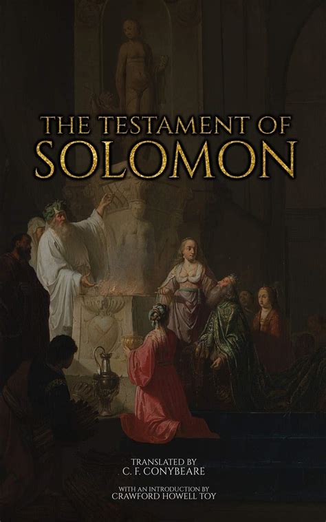 Amazon.com: The Testament of Solomon: 9798665494661: Solomon, Conybeare ...