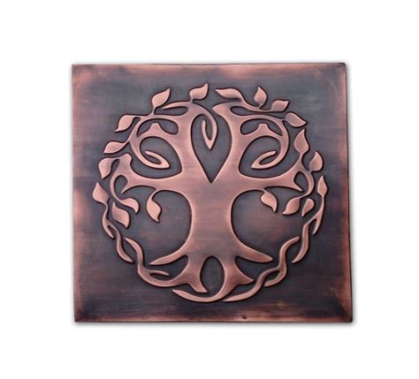 Celtic Wall Art Tree of Life and Happiness - MyMetalCraft – Copper ...