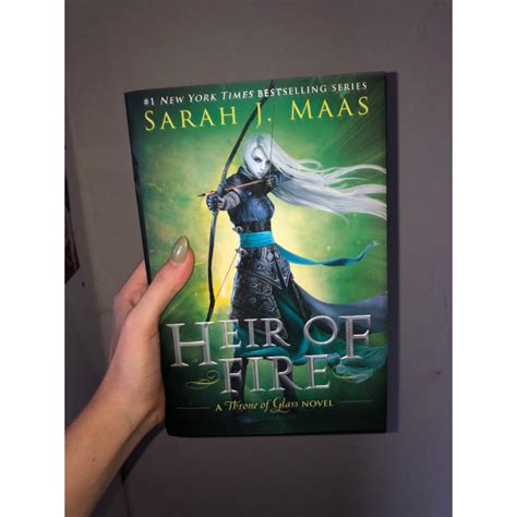 Heir Of Fire Sarah J Maas Hardcover Novo Shopee Brasil