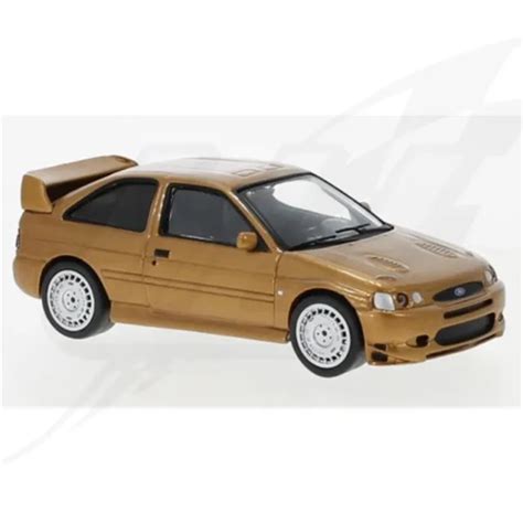 ES IXO MODEL FORD ESCORT RS COSWORTH CUSTOM 1992 MET BROWN 1 43