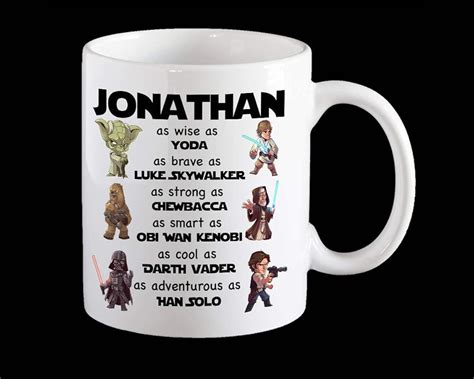 Amazon Personalised Funny Star Wars Mug Next Jedi Star Wars Mug