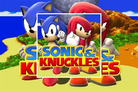 Sonic Knuckles Junto Con Sonic Y Knuckles Luchan Contra El Dr