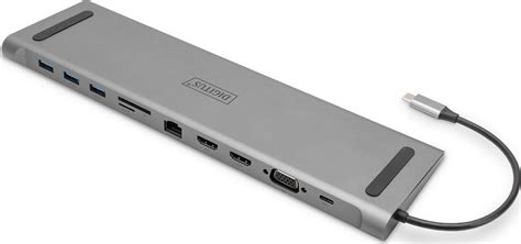 Stacja Dokuj Ca Do Laptopa Digitus Stacja Replikator Usb C Port W