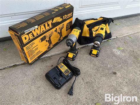 Dewalt Drillimpact Combo Kit Bigiron Auctions