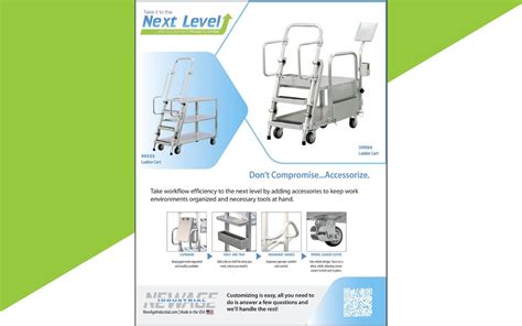 Ladder Carts Next Level Brochures Flyers New Age Industrial