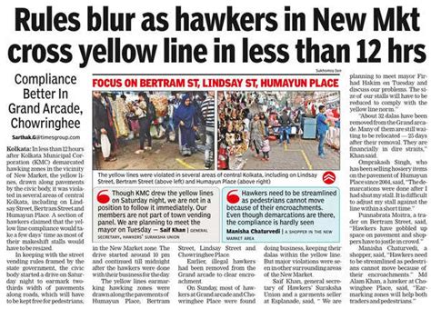 Hawkers Kolkata Municipal Corporation To Address Hawker Space Issue In