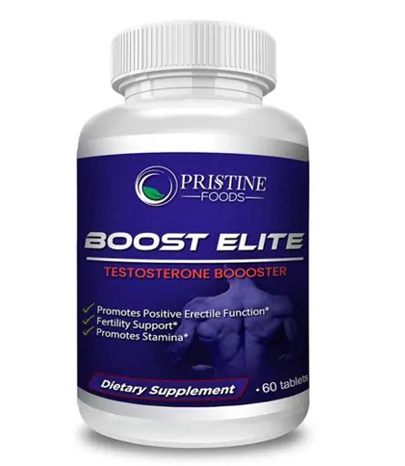 Boost Elite Testosterone Booster For Men Buy Now 60 Pills