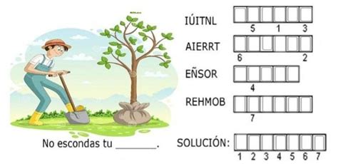 3 Ordena Las Letras Y Descubre La Palabra Secreta Brainly Lat