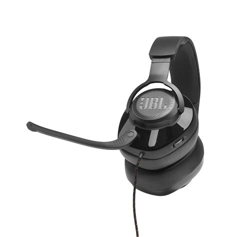 Jbl Quantum 200 Wired Over Ear Gaming Headset With Flip Up Mic