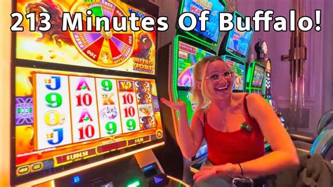 213 Minutes Of Buffalo Gold Revolution Las Vegas Slots Compilation