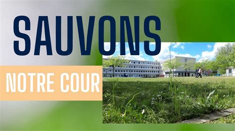 Pétition · Sauvons La Cour Du Collège Jean Lurçat France ·