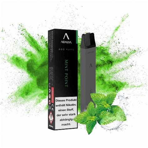 Adalya Vape Mint Point Einweg E Shisha Mg Online Kaufen