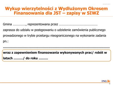 PPT Finansowanie Inwestycji JST PowerPoint Presentation Free