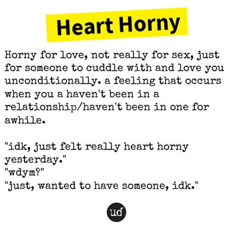 Urban Dictionary On Twitter Heart Horny Gtsp2dqhyf