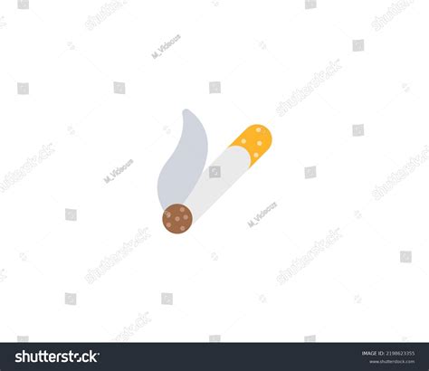 Cigarette Vector Isolated Emoji Icon Cigarette Stock Vector (Royalty Free) 2198623355 | Shutterstock