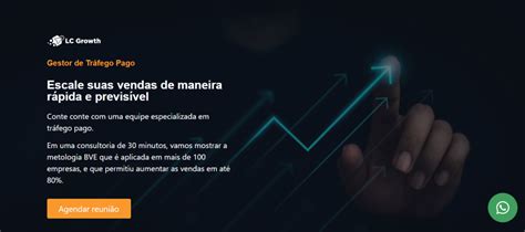 Landing Page Para Gestor De Tr Fego Modelos E Como Criar