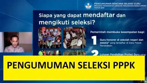 Hari Ini Pengumuman Hasil Seleksi Administrasi Pppk Guru 2022 Begini