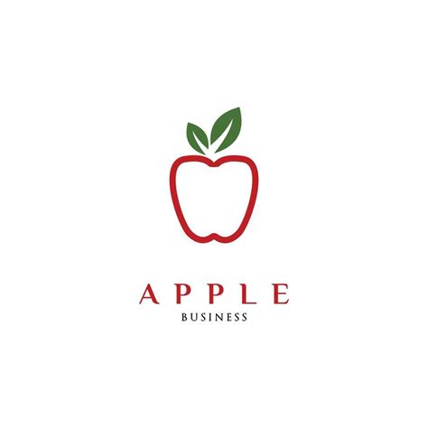 Apple Icon Logo Design Template 17551401 Vector Art at Vecteezy