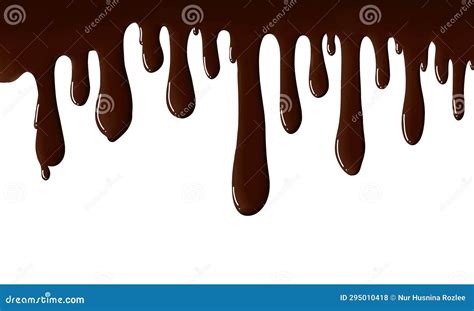 Melting Chocolate Art Vector, Graphic, Illustration Stock Illustration ...