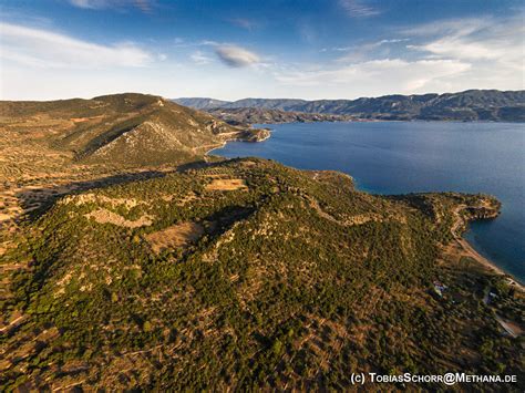 Methana Volcano, Greece: Aerial Photos of the Lava Domes