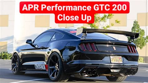 Apr Carbon Fiber Wing On Mustang Gt Gtc Review Specs Install