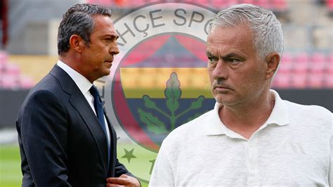 Ali Koç tan Mourinho ya yaylım ateşi Bu böyle devam etmez kabul