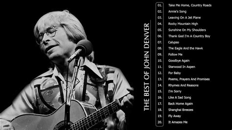 John Denver Greatest Hits Album John Denver Best Songs Playlist Youtube