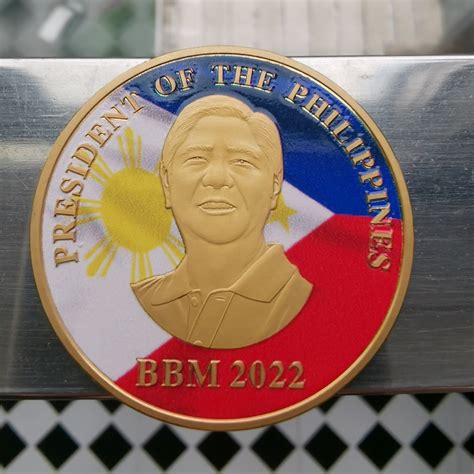 2023 BBM Commemorative Peace Fist BBM President Gold Theme UNITEAM