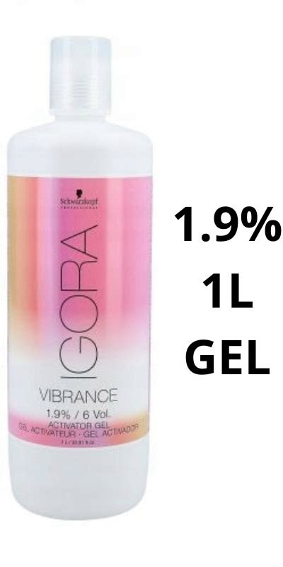 SCHWARZKOPF IGORA VIBRANCE Activator Gel 1 9 1L 12567108063 Allegro Pl