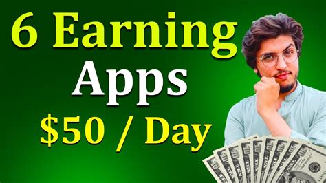 Top 6 Money Making Apps To Earn Money Online High Earning Apps Youtube