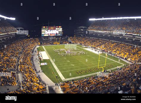 Spectators In Football Stadium Heinz Field Pittsburgh Allegheny