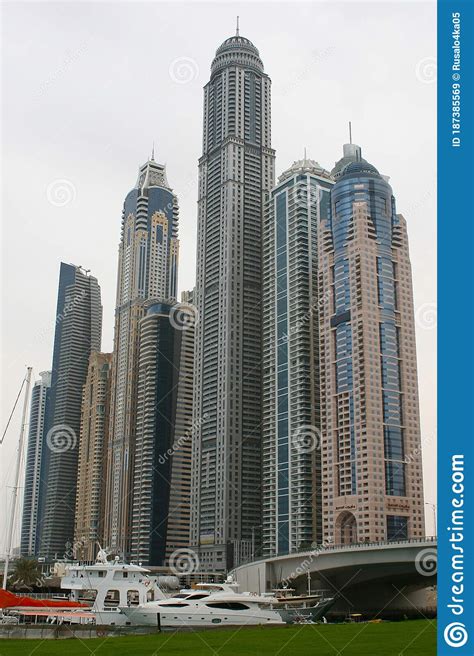 Unique High-rise Buildings in Dubai Editorial Stock Image - Image of ...