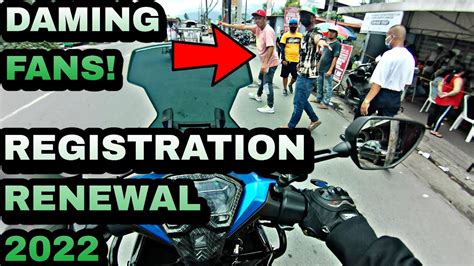 LTO MOTORCYCLE RENEWAL REGISTRATION 2022 STEP By STEP PART 2 YouTube