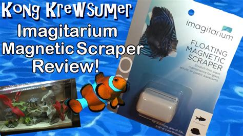 Imagitarium Mag Float Magnetic Glass Aquarium Cleaner Close Up Review