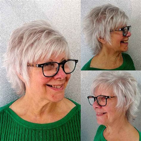 30 Flattering Hairstyles For Women Over 60 With Glasses