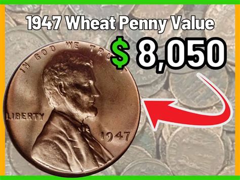 1947 Wheat Penny Value And Price Chart 2024