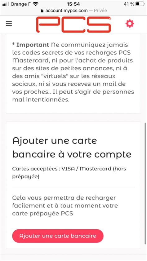 Comment Ajouter Une Nouvelle Carte Bancaire Mypcs France