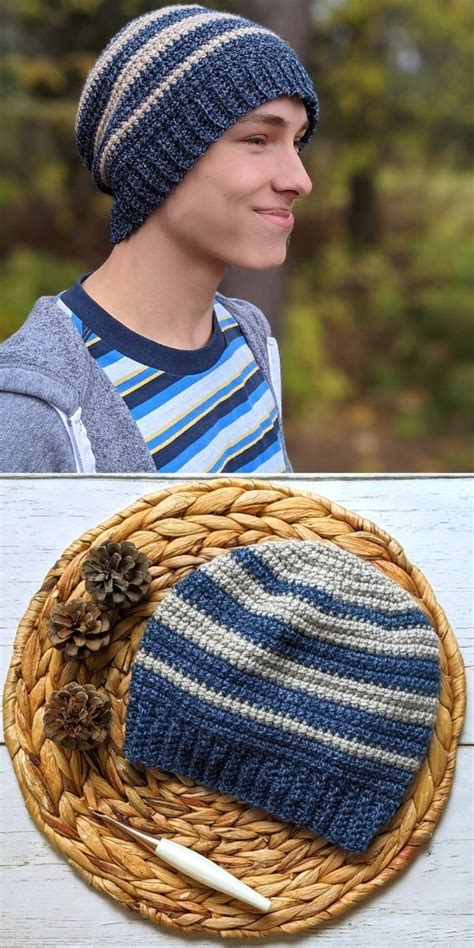 15 Free Mens Crochet Hat Patterns Artofit