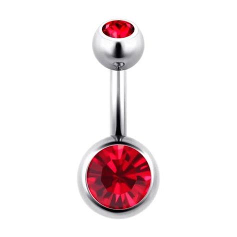 G Mm Mm Mm Mm Astm F Titanium Belly Button Rings Earring Cz