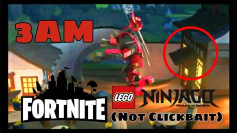 Lego Ninjago Nya In Fortnite At 3 A M Not Clickbait Epic 💯💯💯 Youtube