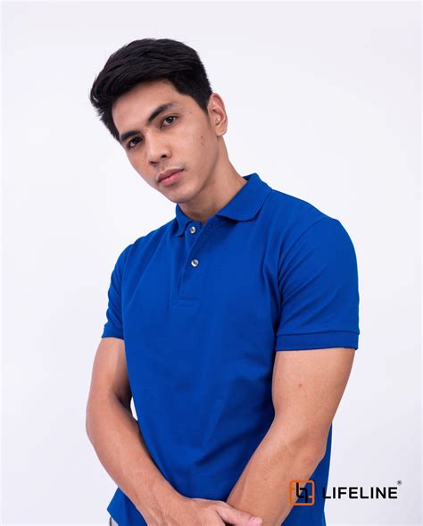 Lifeline Mens Poloshirt Royal Blue For Sale Lifeline Shirts