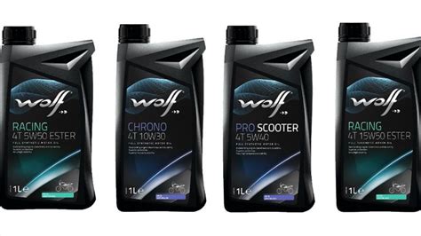 Wolf Lubes nueva línea de aceites sintéticos para motos