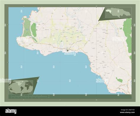 Westmoreland Parish Of Jamaica Open Street Map Corner Auxiliary