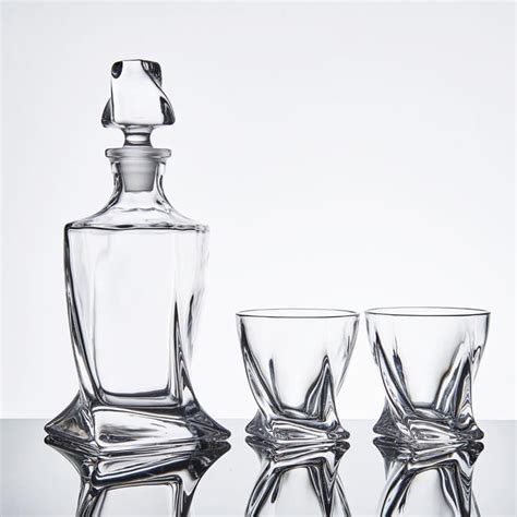 Twisted Whiskey Decanter Set